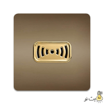 کلید و پریز آسیا مدل کریستال بژ - Image 10