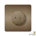 کلید و پریز آسیا مدل کریستال بژ - Image 13